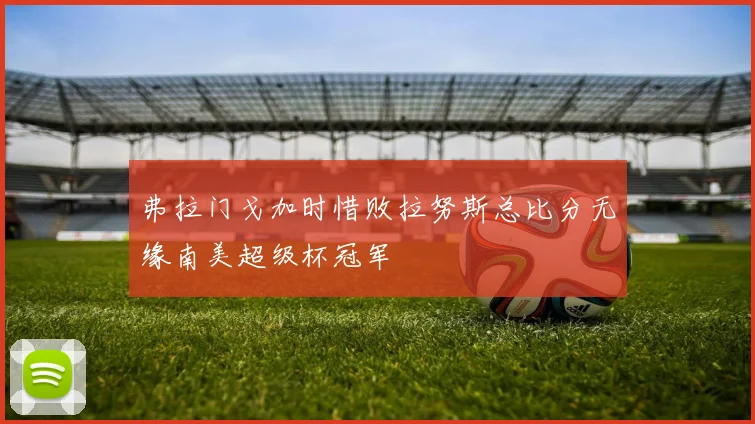 弗拉门戈加时惜败拉努斯总比分无缘南美超级杯冠军